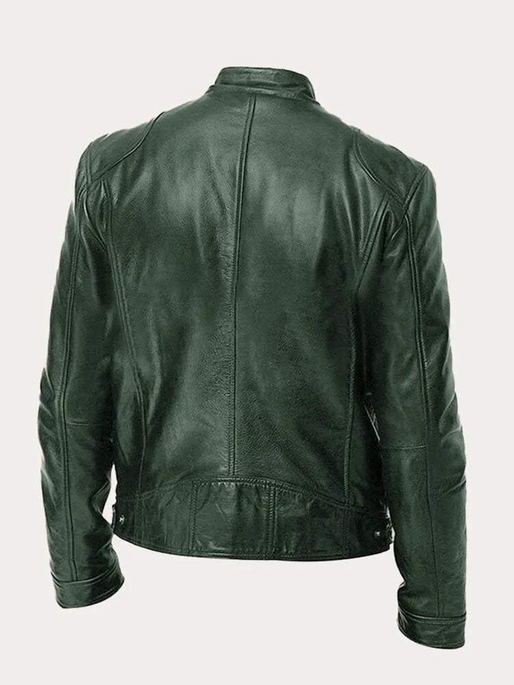 Willem™ | Casual Vegan Leren Jas