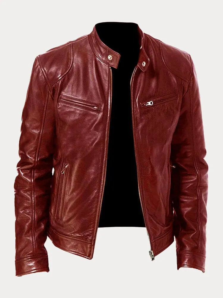 Willem™ | Casual Vegan Leren Jas