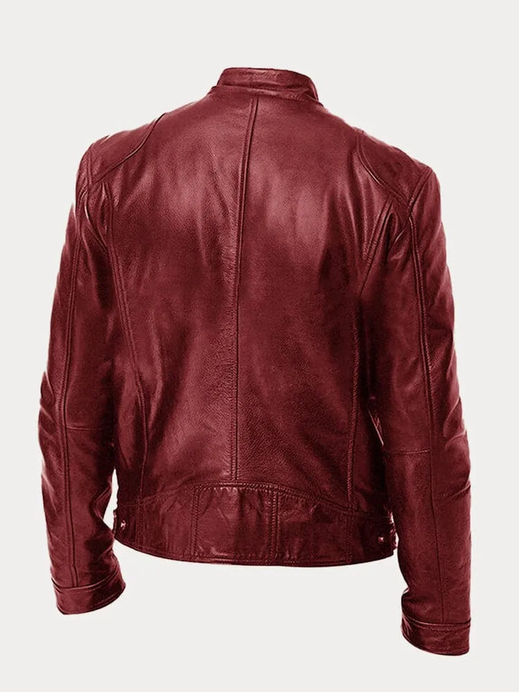 Willem™ | Casual Vegan Leren Jas