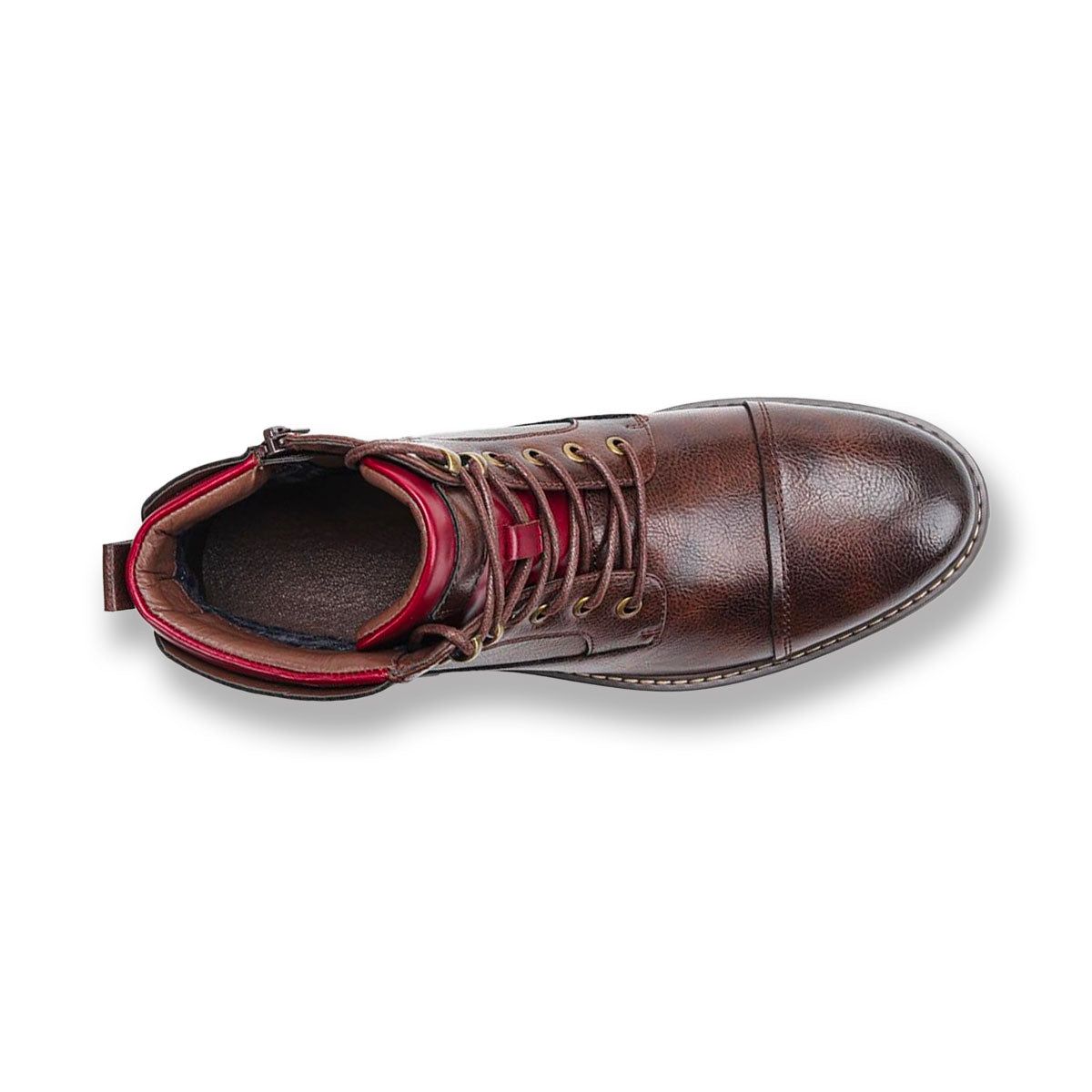 Aaron | Handgemaakte Premium Vegan Leren Oxford Laarzen
