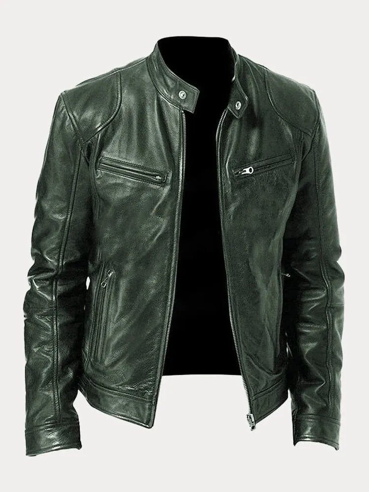 Willem™ | Casual Vegan Leren Jas