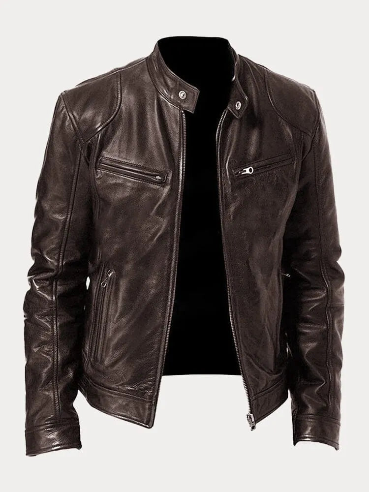 Willem™ | Casual Vegan Leren Jas