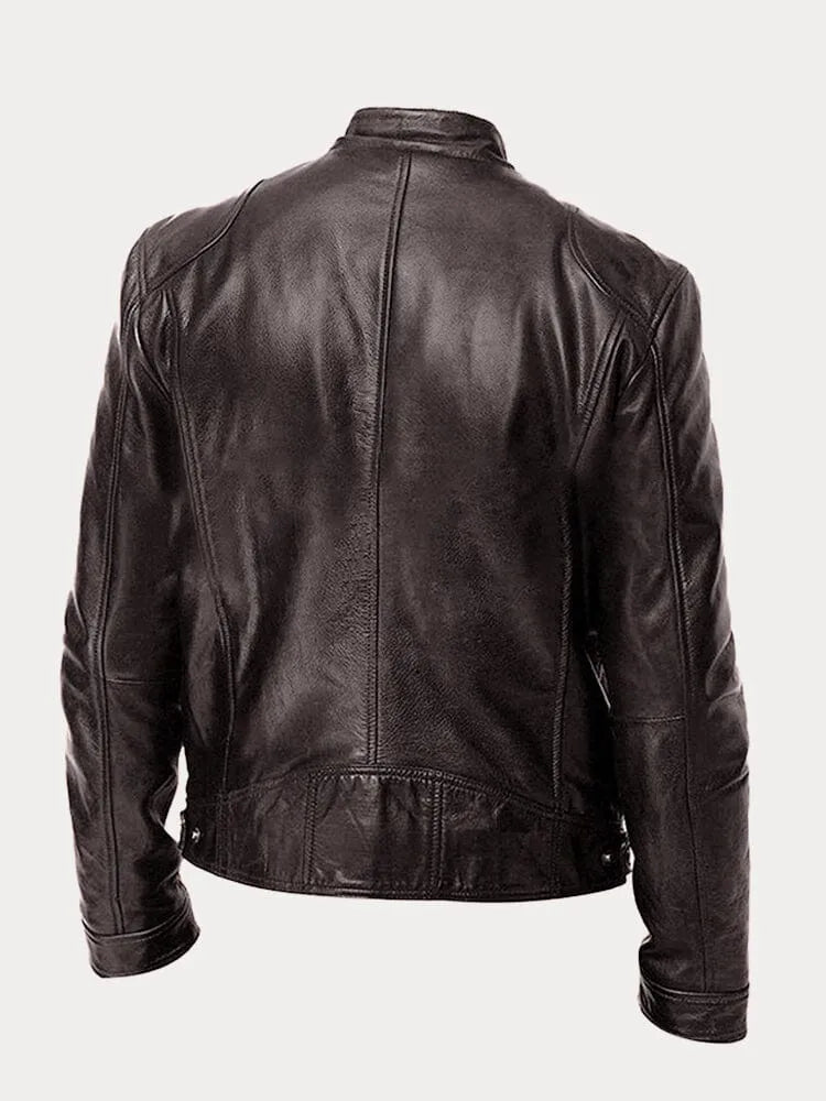 Willem™ | Casual Vegan Leren Jas