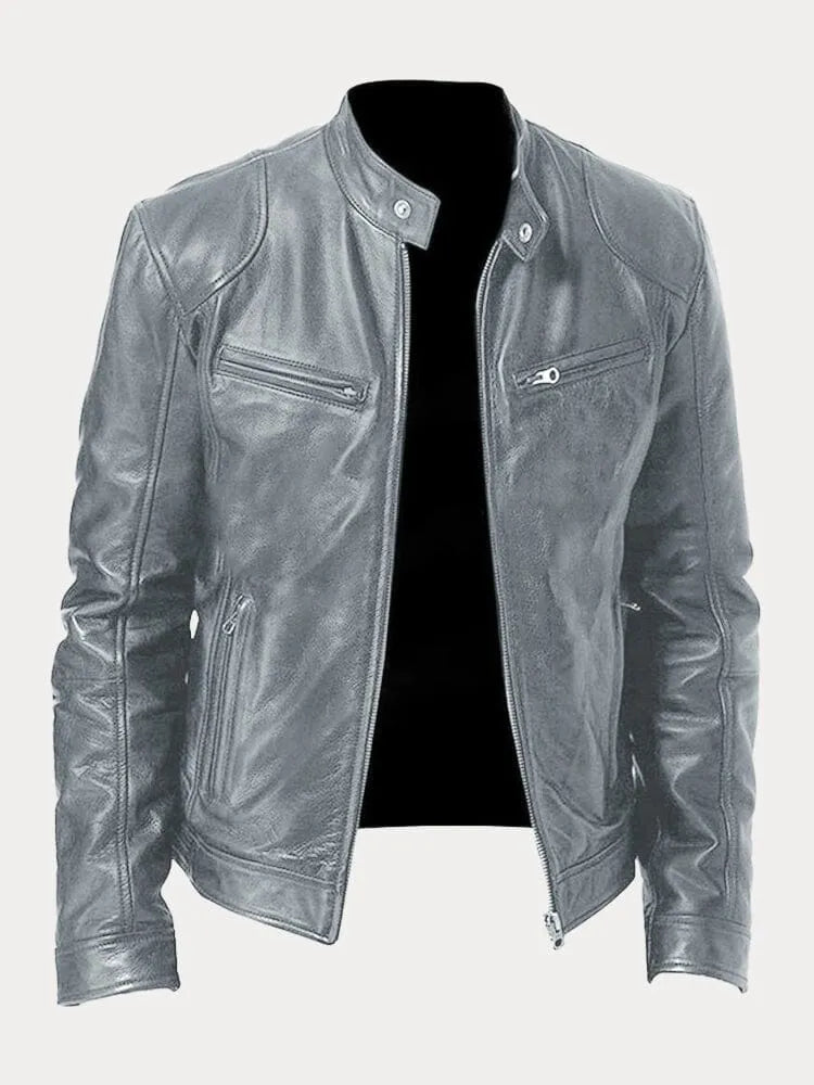 Willem™ | Casual Vegan Leren Jas