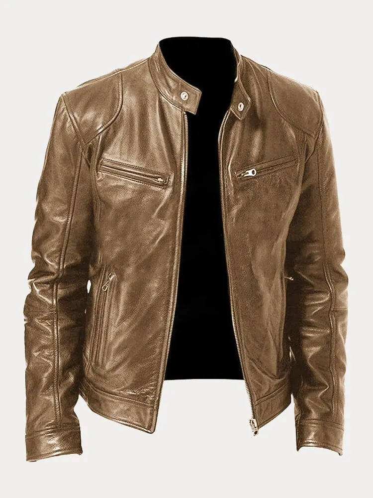 Willem™ | Casual Vegan Leren Jas