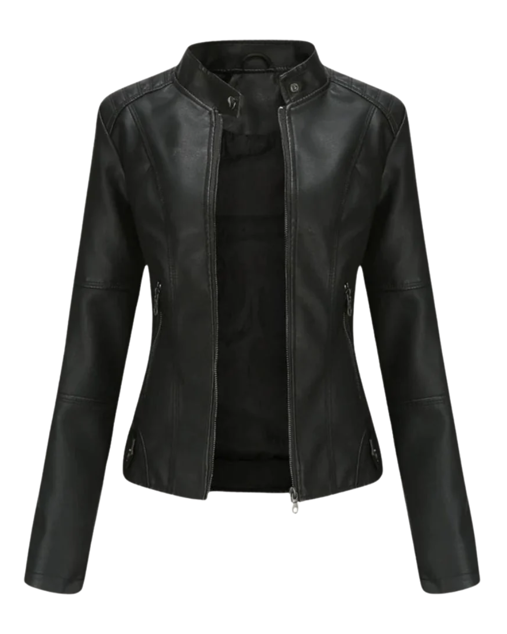 Cornelie™ | Elegante Vegan Leren Jas